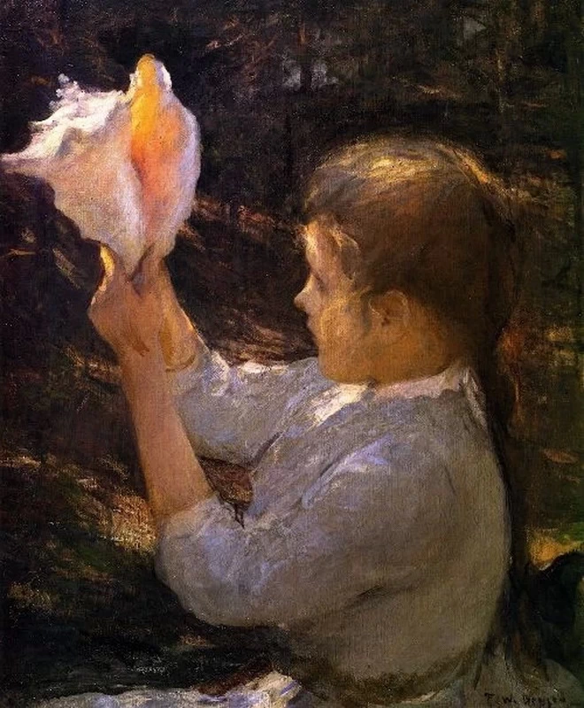Bambina con una conchiglia, 1902